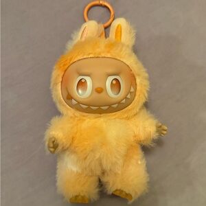 Labubu/ Cute Orange Plush Keychain